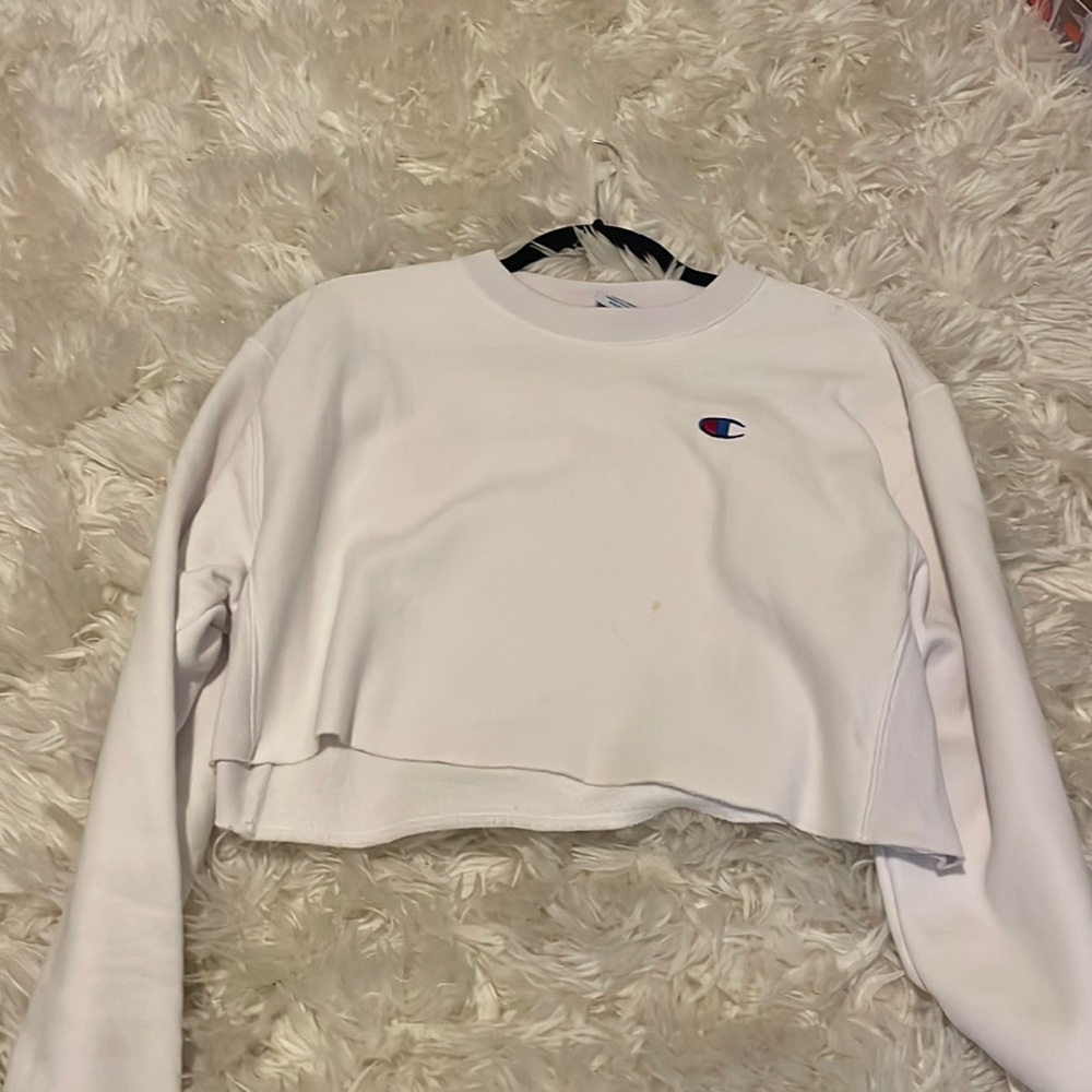 Cropped Champion sweatshirt